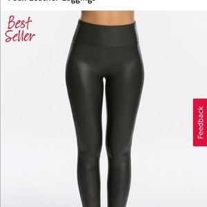 Faux Leather Spanx